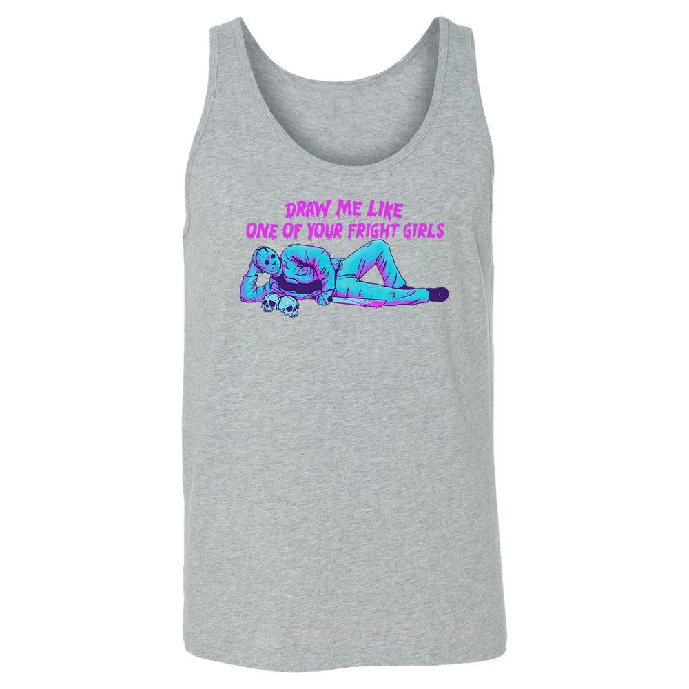 Unisex Jersey Tank - HX7PT4FQ - Athletic Heather - 4