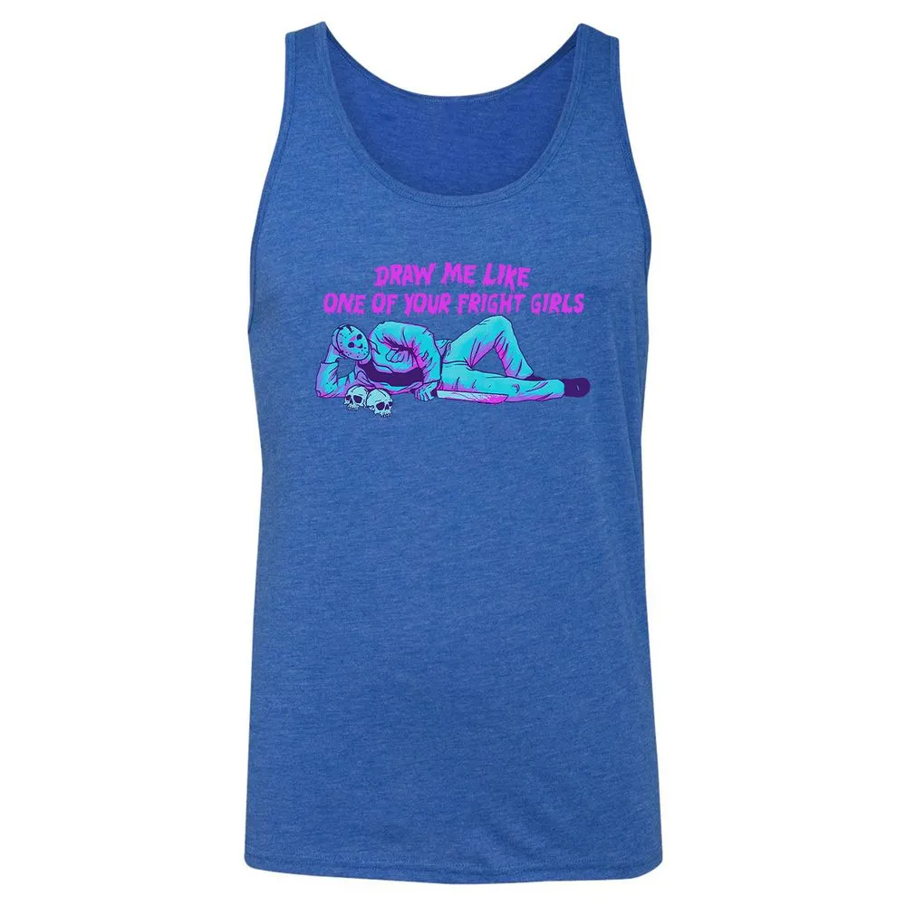 Unisex Jersey Tank - HX7PT4FQ - True Royal Triblend - 12