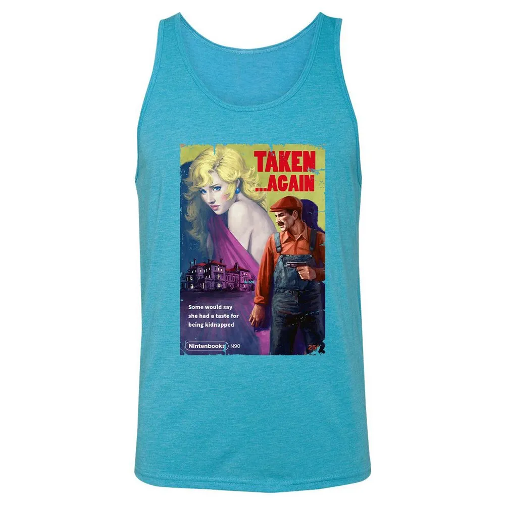 Unisex Jersey Tank - E5RV6NRC - Aqua Triblend - 3