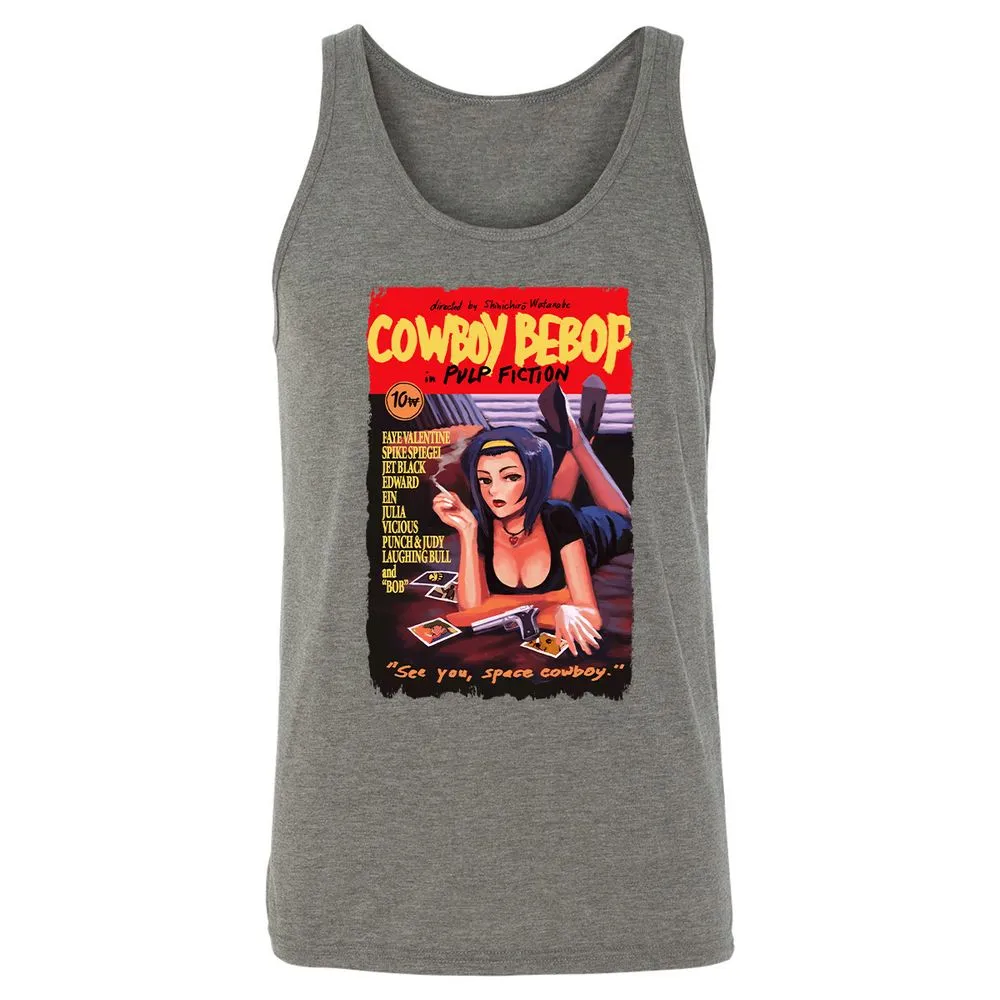 Unisex Jersey Tank - URXUJ6JG - Grey Triblend - 8