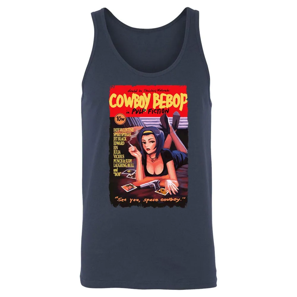 Unisex Jersey Tank - URXUJ6JG - Navy - 2