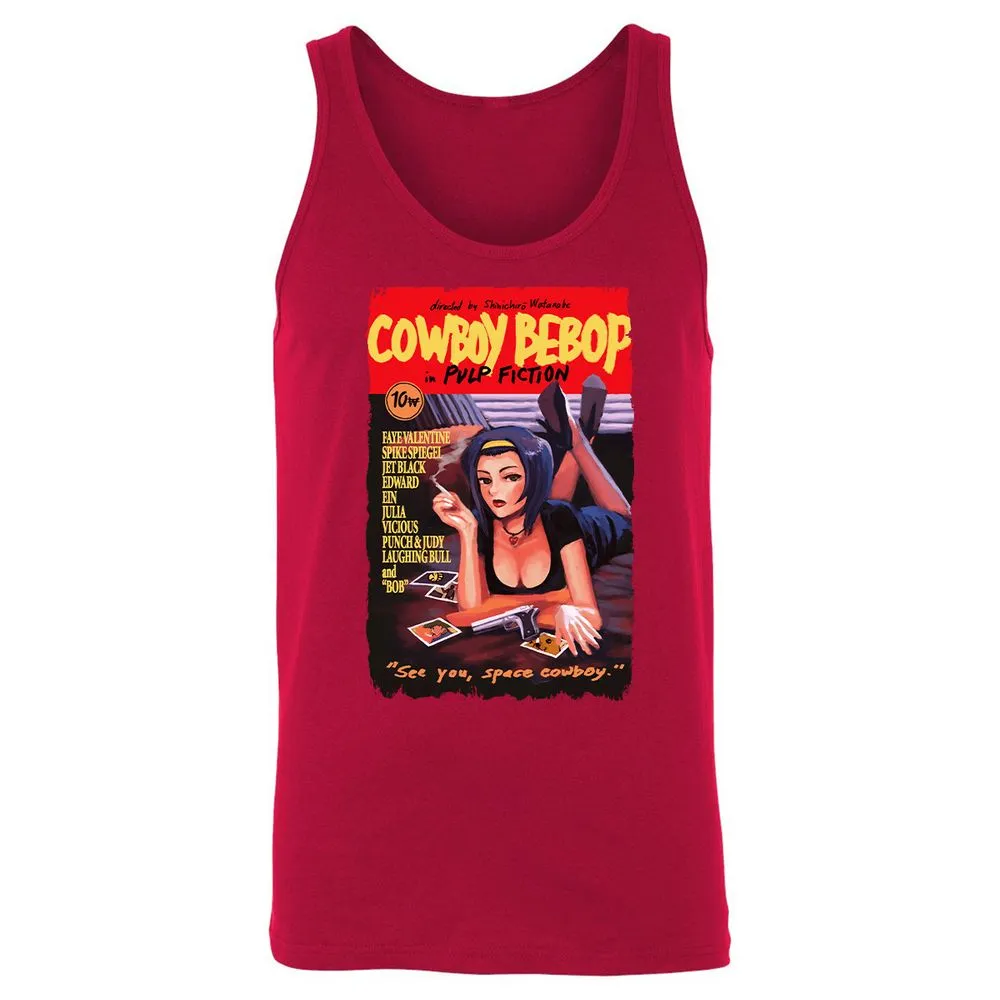 Unisex Jersey Tank - URXUJ6JG - Red - 11