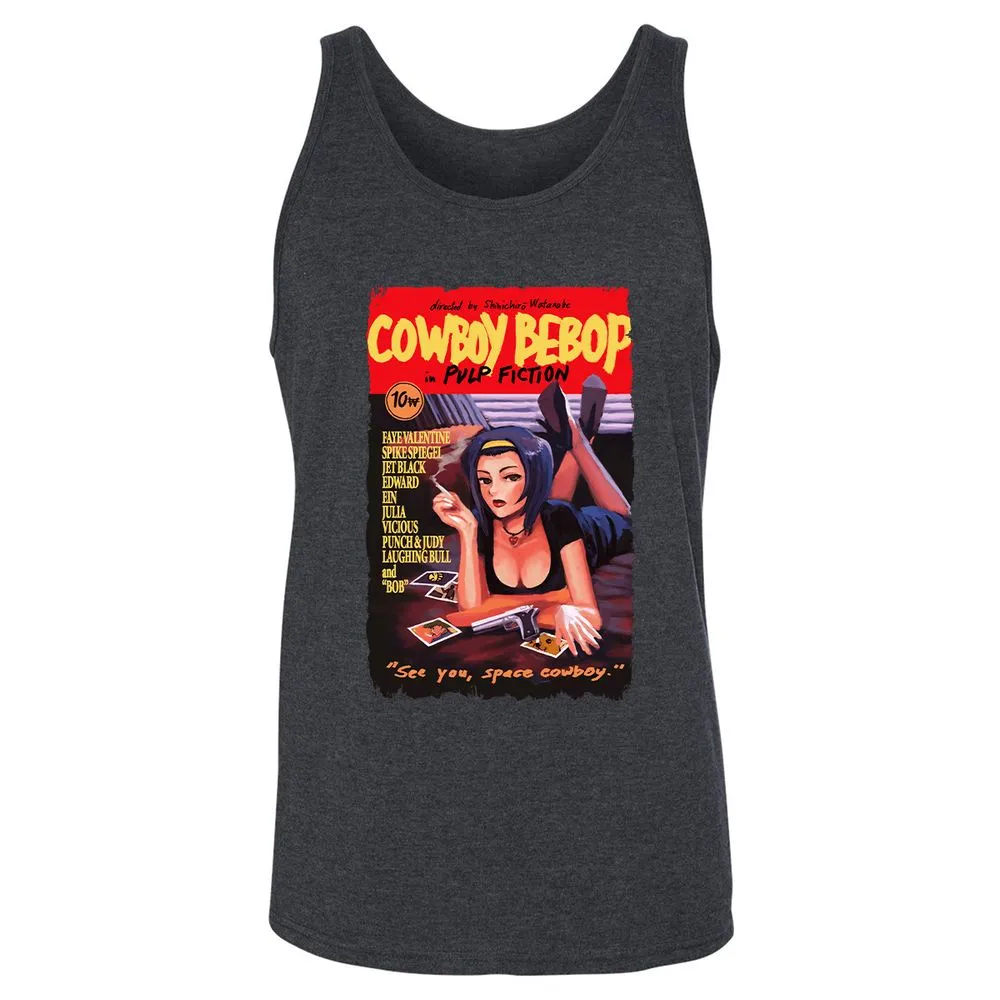 Unisex Jersey Tank - URXUJ6JG - Dark Grey Heather - 6