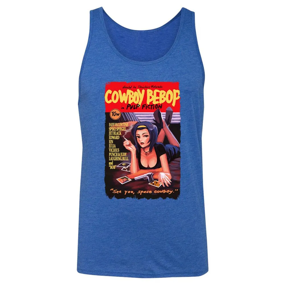 Unisex Jersey Tank - URXUJ6JG - True Royal Triblend - 12