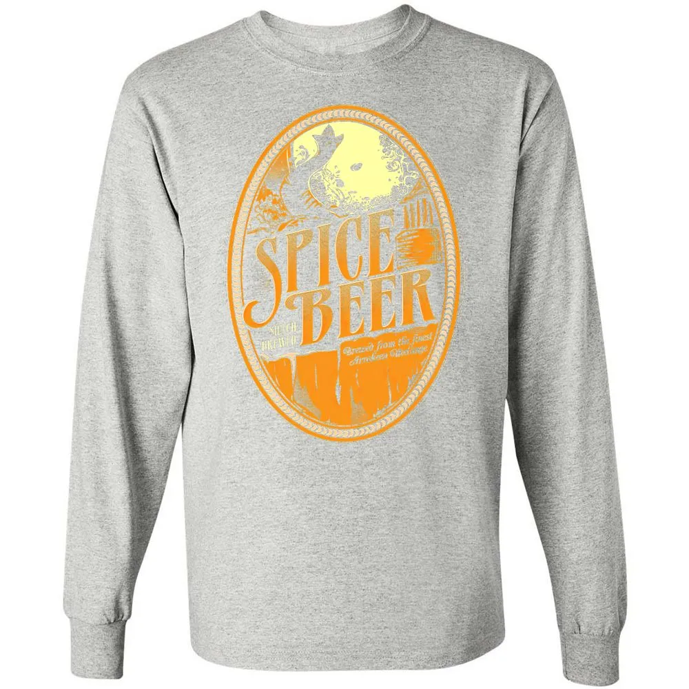 Long Sleeve T-Shirt - 6N8HU6A4 - Ash - 7