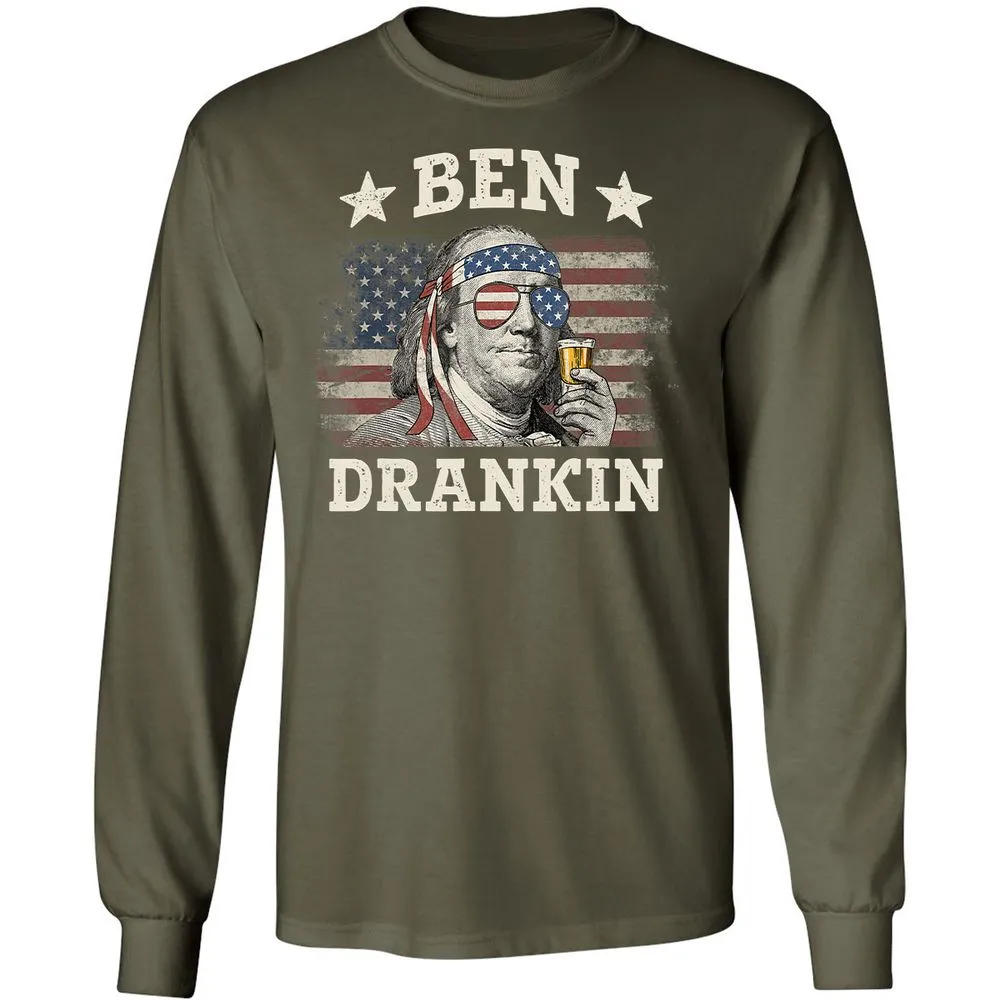 Long Sleeve T-Shirt - 44BJUVNP - Military Green - 16