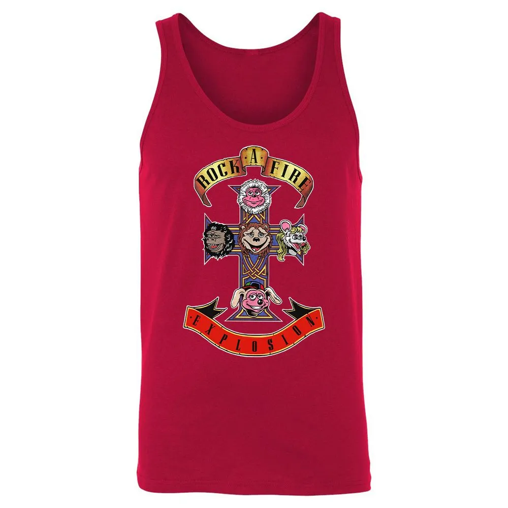 Unisex Jersey Tank - LN9A5ZFF - Red - 11
