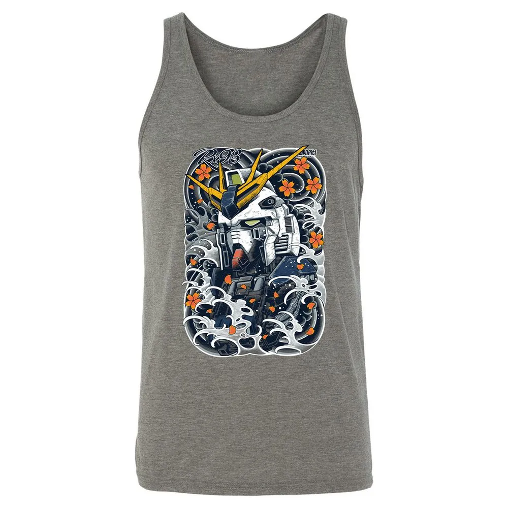 Unisex Jersey Tank - FM2EZGRL - Grey Triblend - 8
