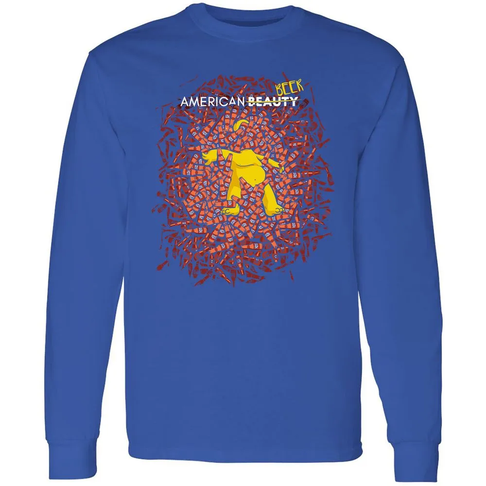 Long Sleeve T-Shirt - 9GGFJRUY - Royal - 8