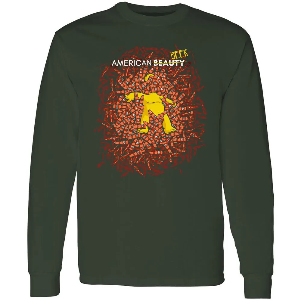 Long Sleeve T-Shirt - 9GGFJRUY - Forest Green - 4