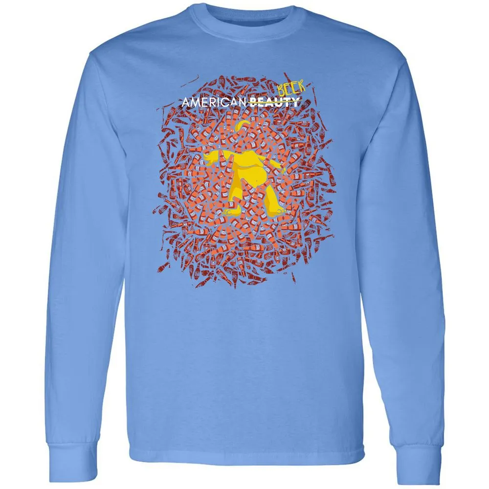 Long Sleeve T-Shirt - 9GGFJRUY - Carolina Blue - 12