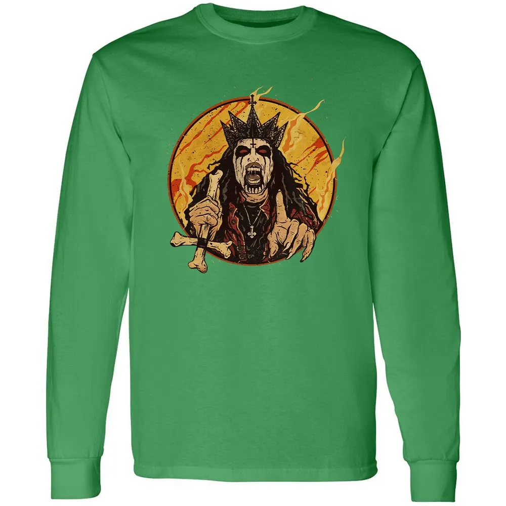 Long Sleeve T-Shirt - GGP1SCNP - Irish Green - 10