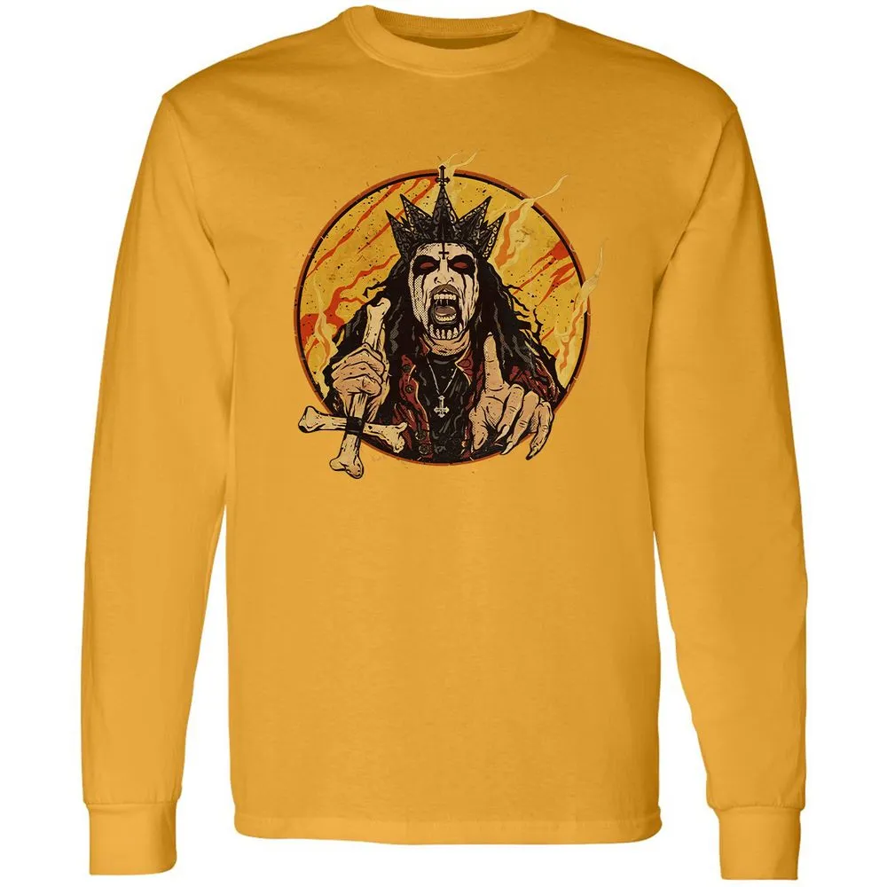 Long Sleeve T-Shirt - GGP1SCNP - Gold - 9