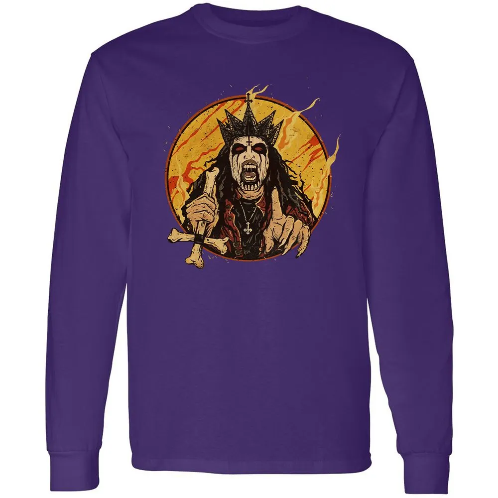 Long Sleeve T-Shirt - GGP1SCNP - Purple - 13