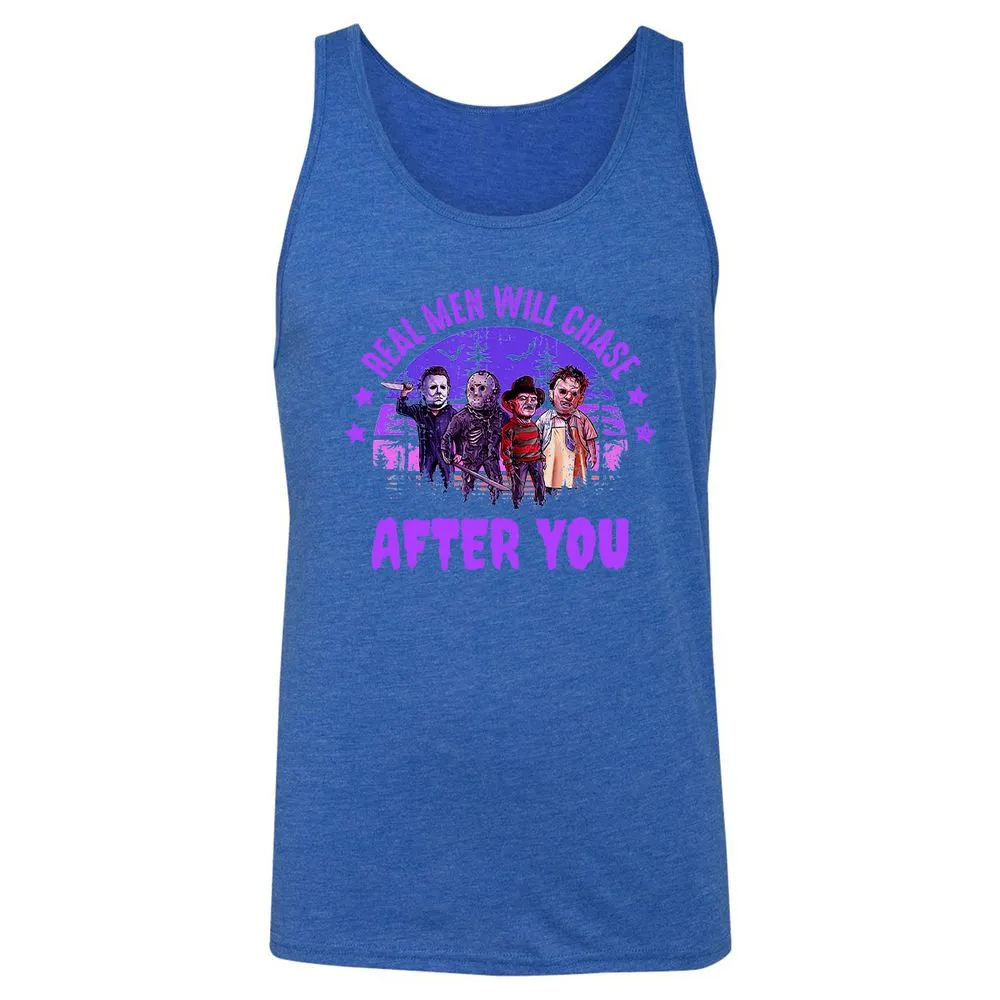 Unisex Jersey Tank - 4SNM42YG - True Royal Triblend - 12