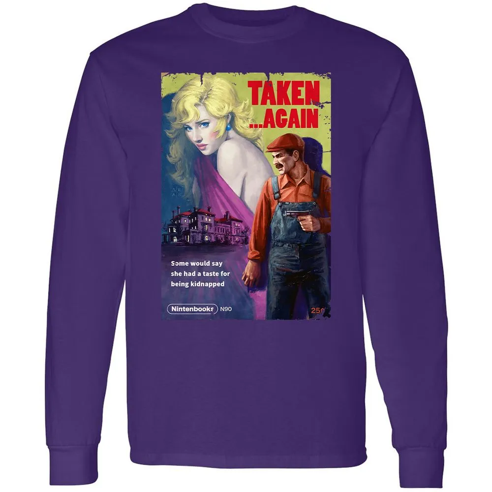 Long Sleeve T-Shirt - 3BU3SF9N - Purple - 13