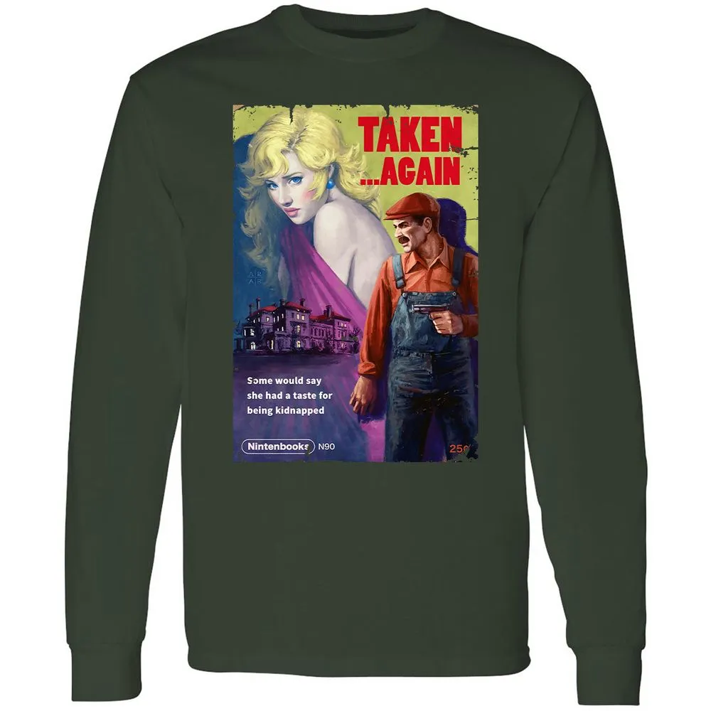 Long Sleeve T-Shirt - 3BU3SF9N - Forest Green - 4