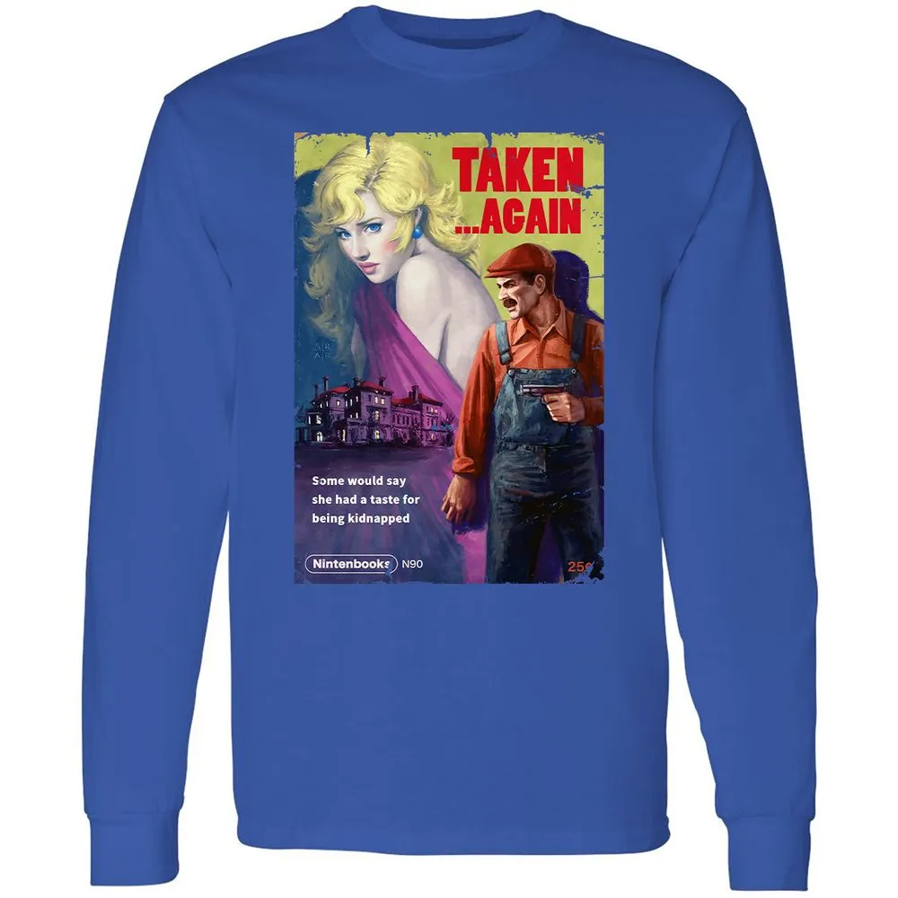 Long Sleeve T-Shirt - 3BU3SF9N - Royal - 8