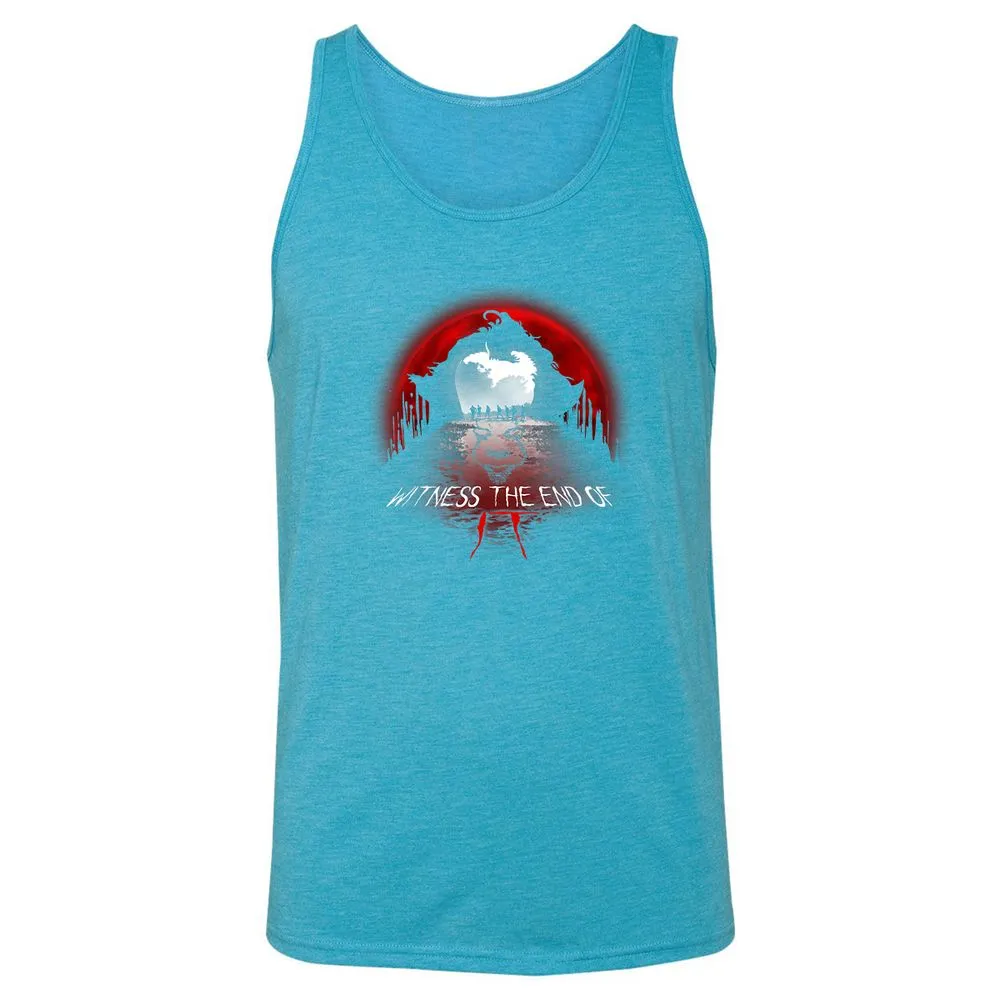 Unisex Jersey Tank - 1X3451E6 - Aqua Triblend - 3