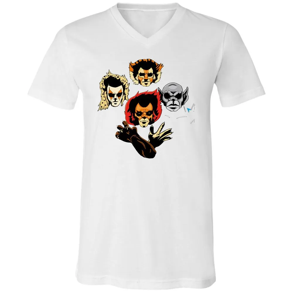 Unisex V-Neck T-Shirt - 4PLA6T9G - White - 5