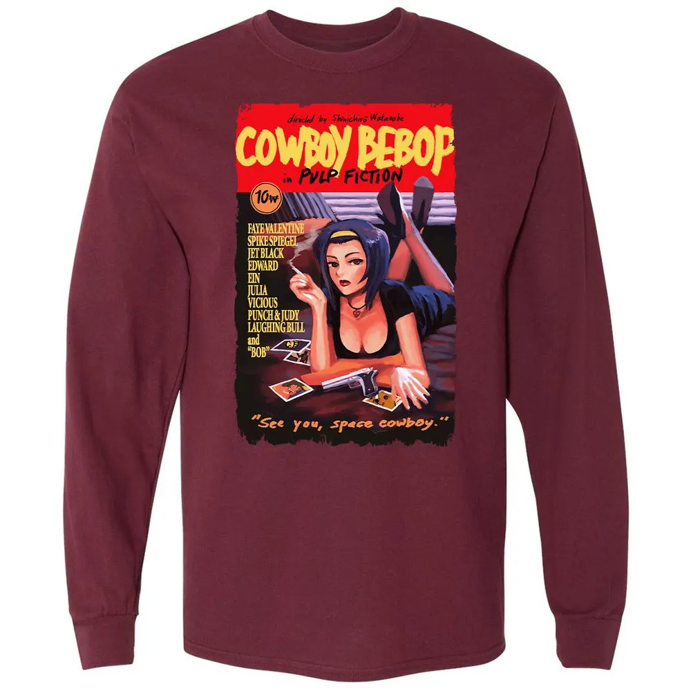 Long Sleeve T-Shirt - FUFPC6JP - Maroon - 11
