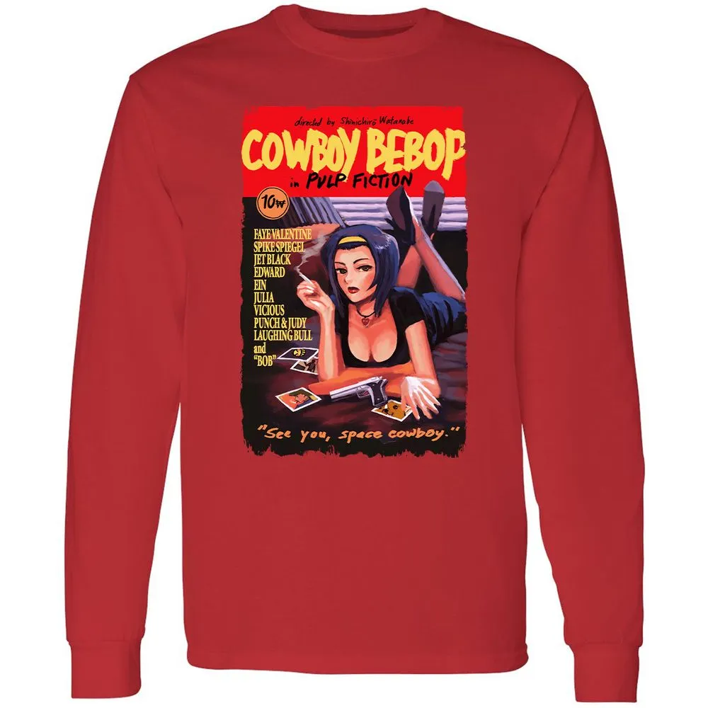 Long Sleeve T-Shirt - FUFPC6JP - Red - 14