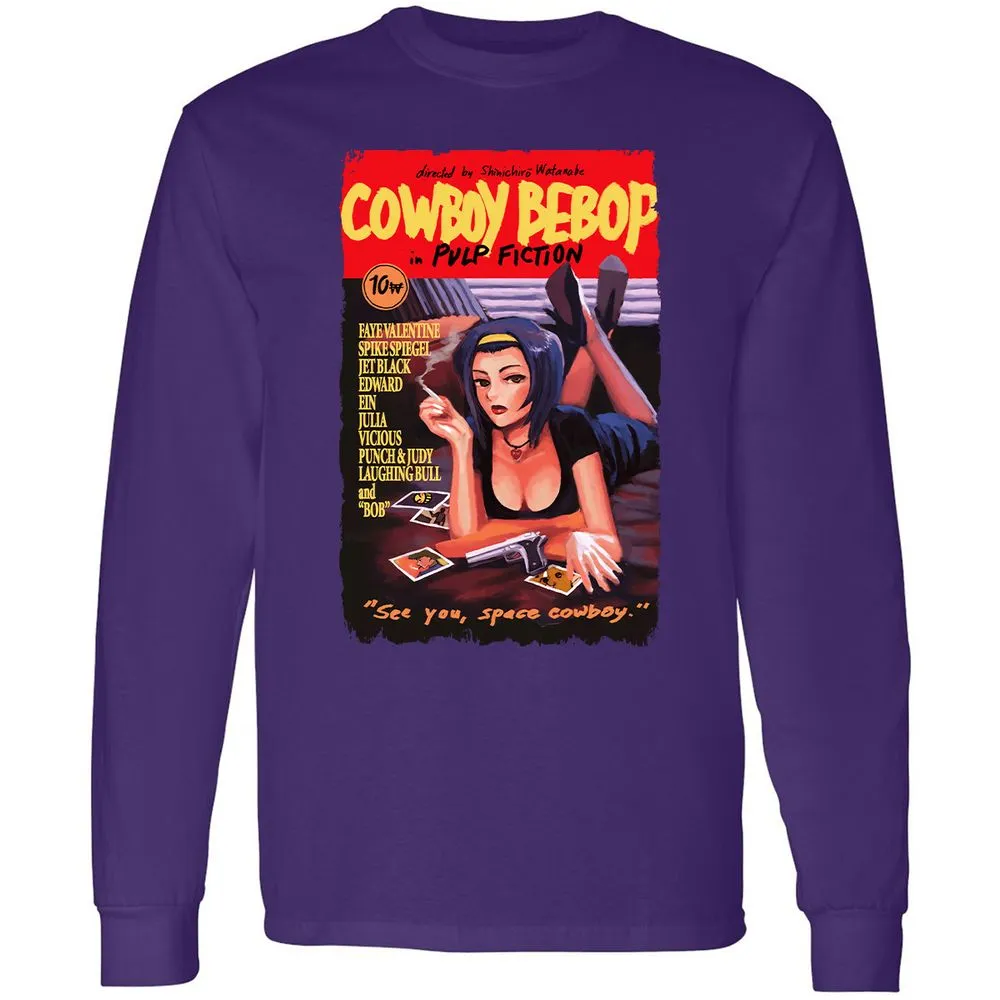 Long Sleeve T-Shirt - FUFPC6JP - Purple - 13