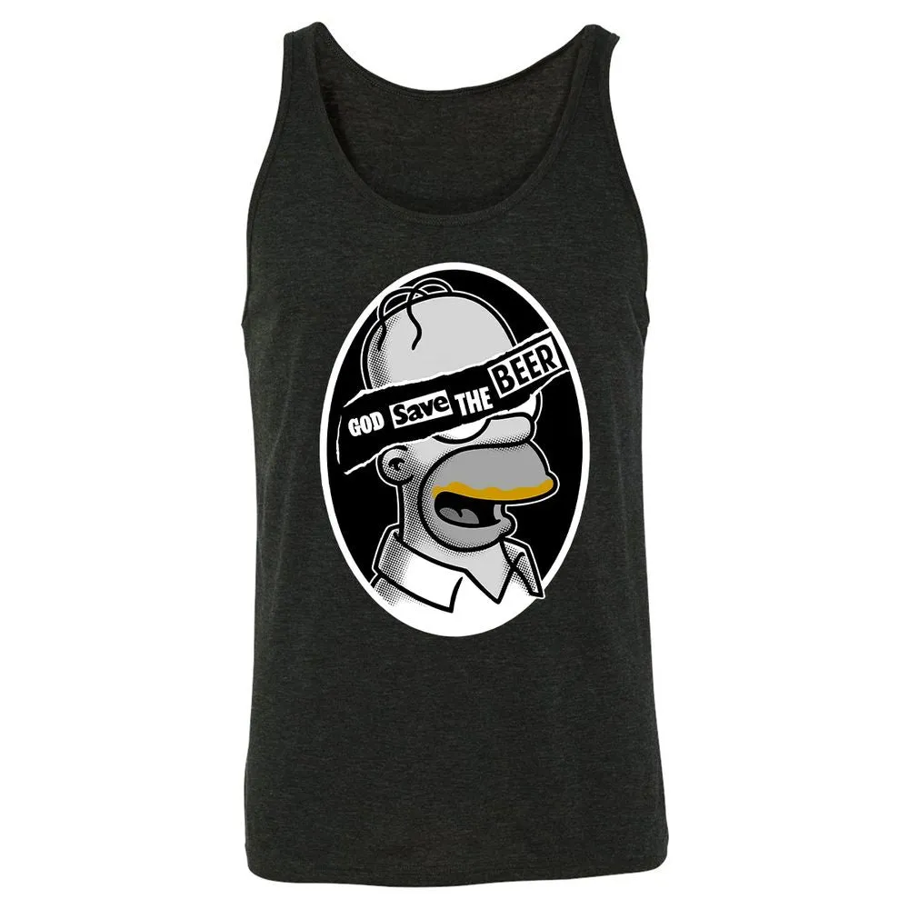 Unisex Jersey Tank - EUTY9PUP - Charcoal Black Triblend - 5