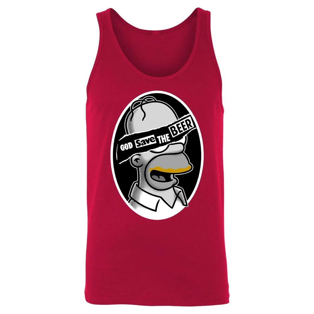 Unisex Jersey Tank - EUTY9PUP - Red - 11