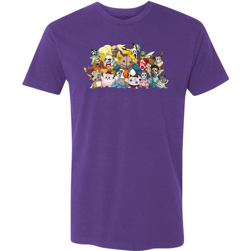Premium Unisex T-Shirt - EJGACRKX - Purple Rush - 7