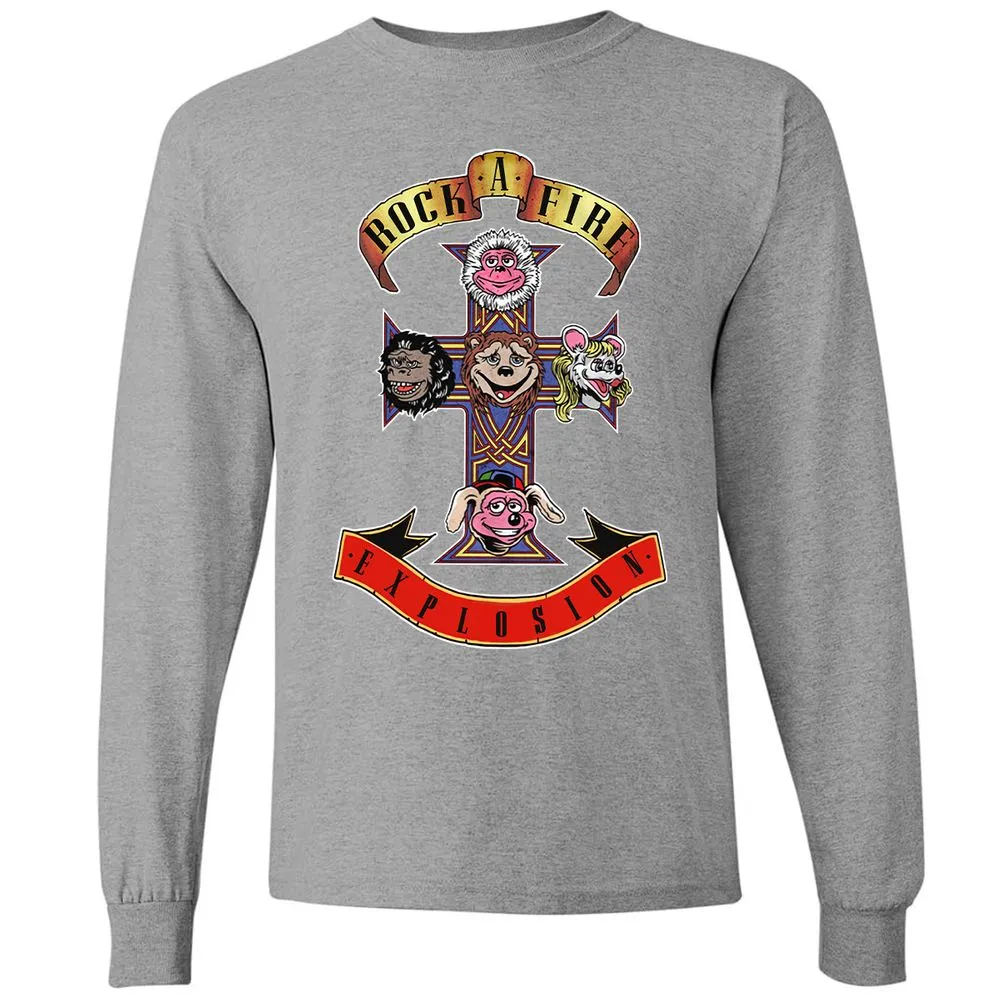 Long Sleeve T-Shirt - 1EKAPUXP - Graphite Heather - 6