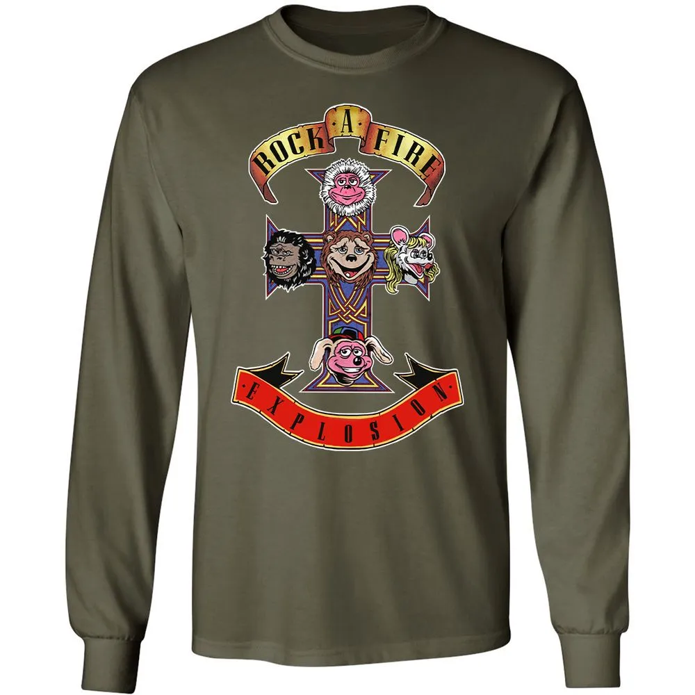 Long Sleeve T-Shirt - 1EKAPUXP - Military Green - 16