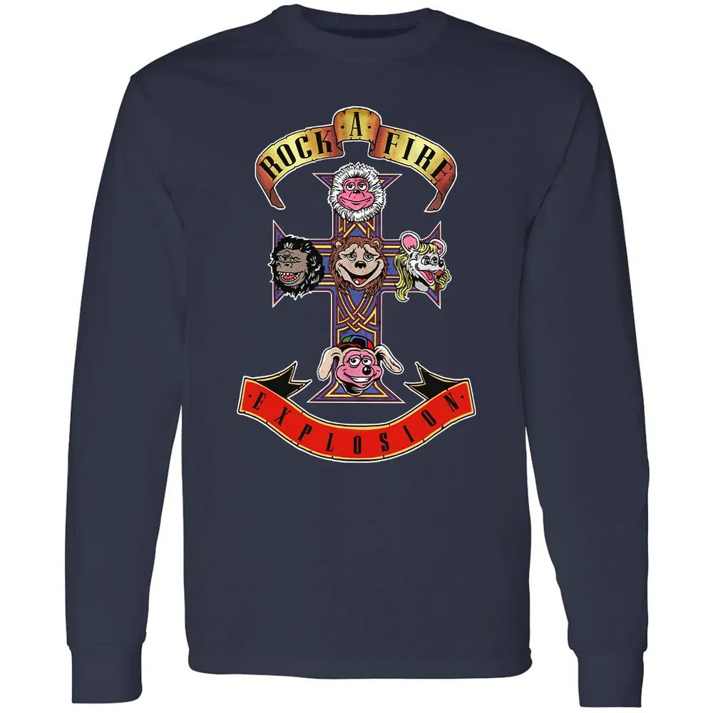 Long Sleeve T-Shirt - 1EKAPUXP - Navy - 2