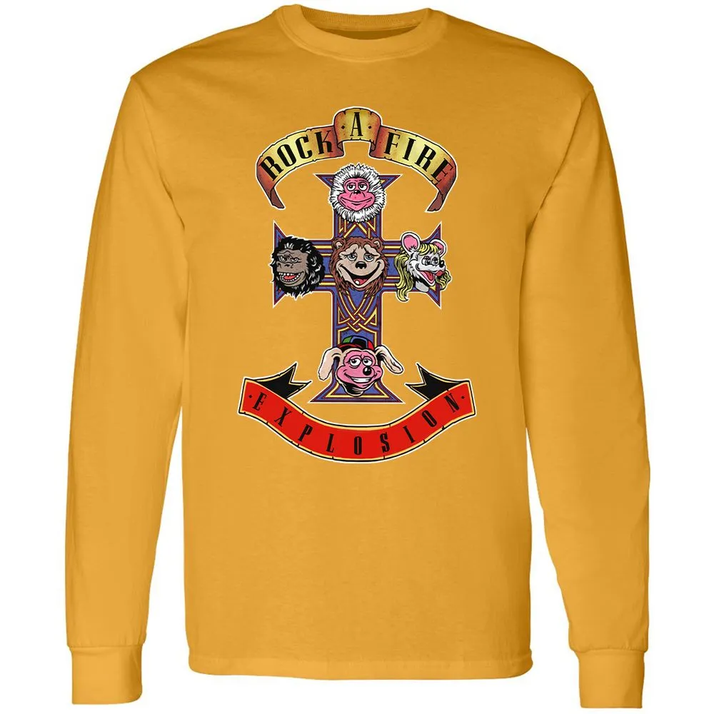 Long Sleeve T-Shirt - 1EKAPUXP - Gold - 9