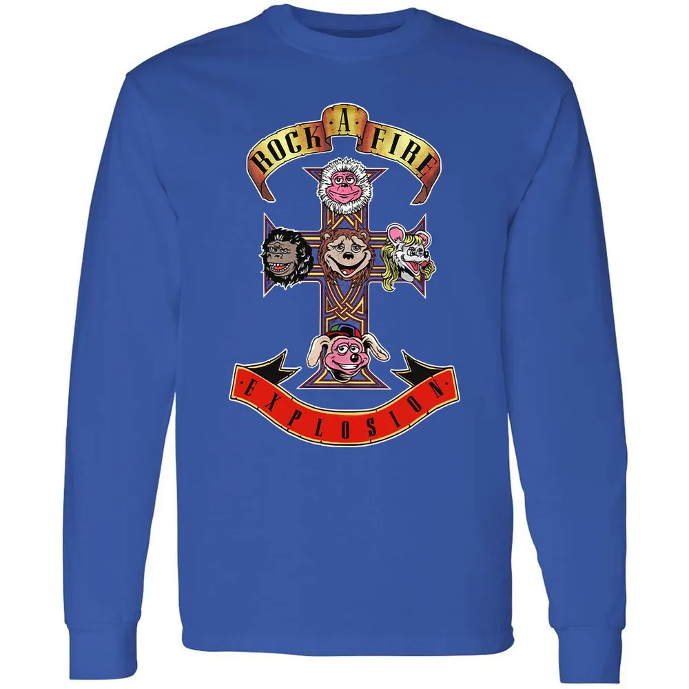 Long Sleeve T-Shirt - 1EKAPUXP - Royal - 8