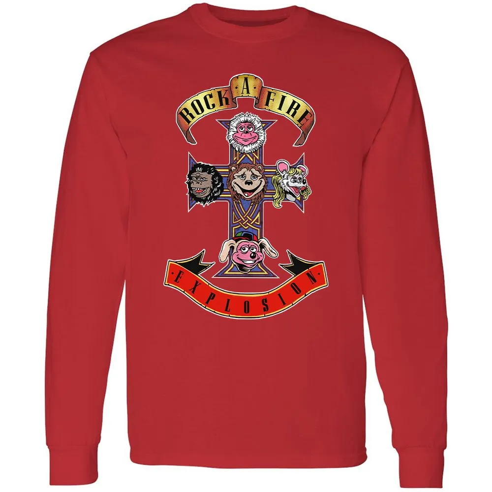 Long Sleeve T-Shirt - 1EKAPUXP - Red - 14