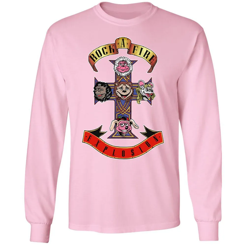 Long Sleeve T-Shirt - 1EKAPUXP - Light Pink - 3