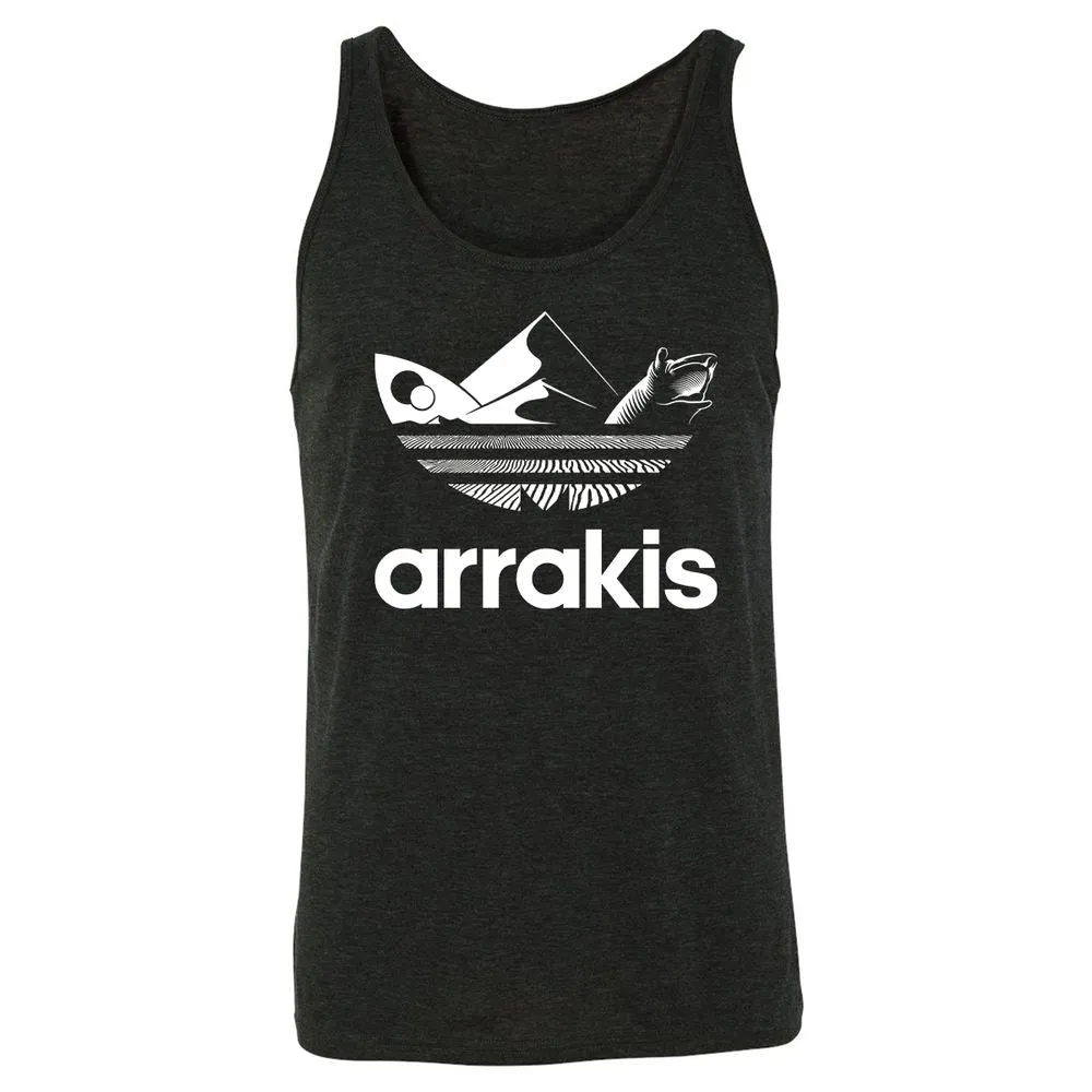 Unisex Jersey Tank - 88W4GUSZ - Charcoal Black Triblend - 5