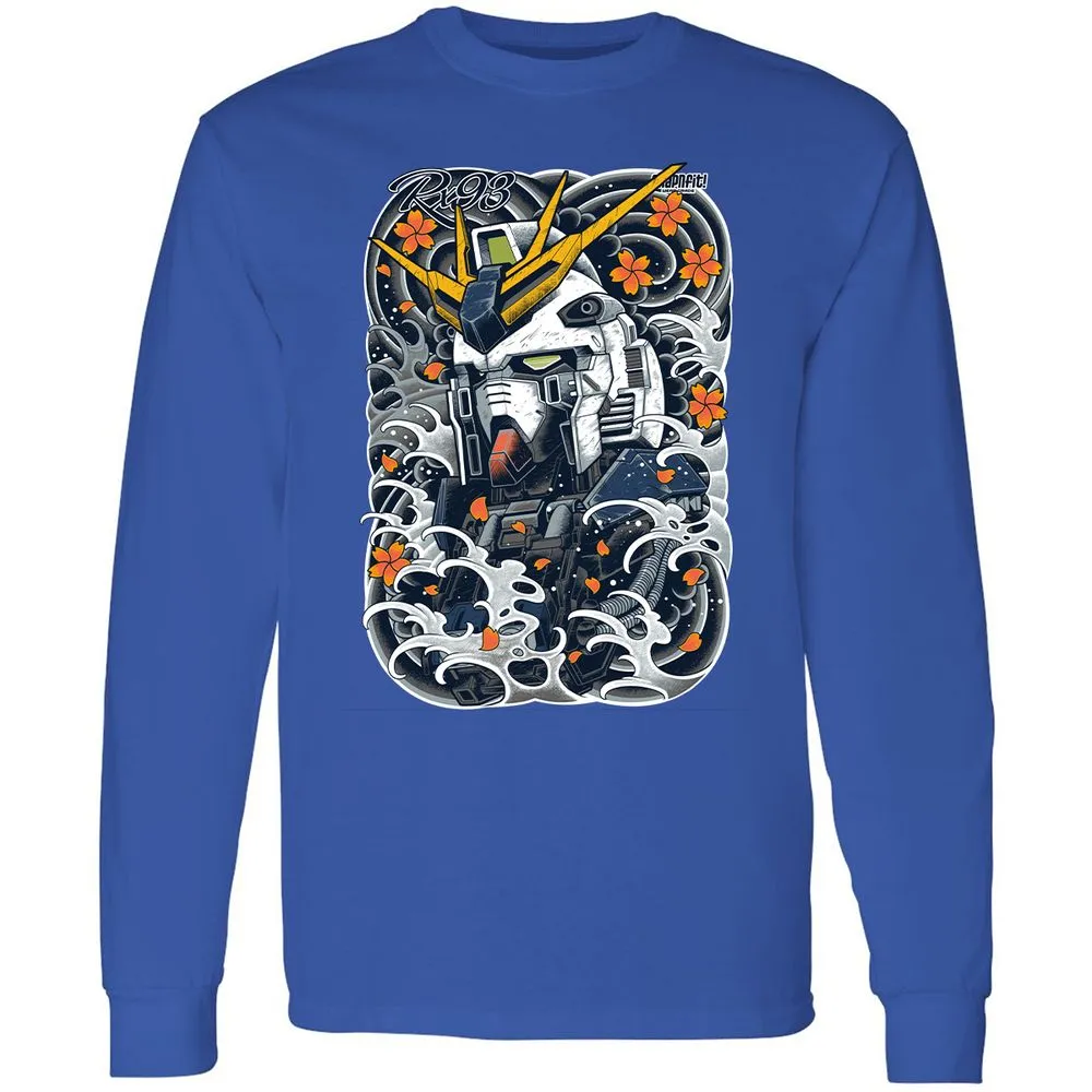 Long Sleeve T-Shirt - 8FKDFNBB - Royal - 8