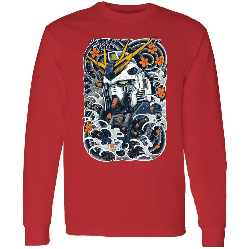 Long Sleeve T-Shirt - 8FKDFNBB - Red - 14