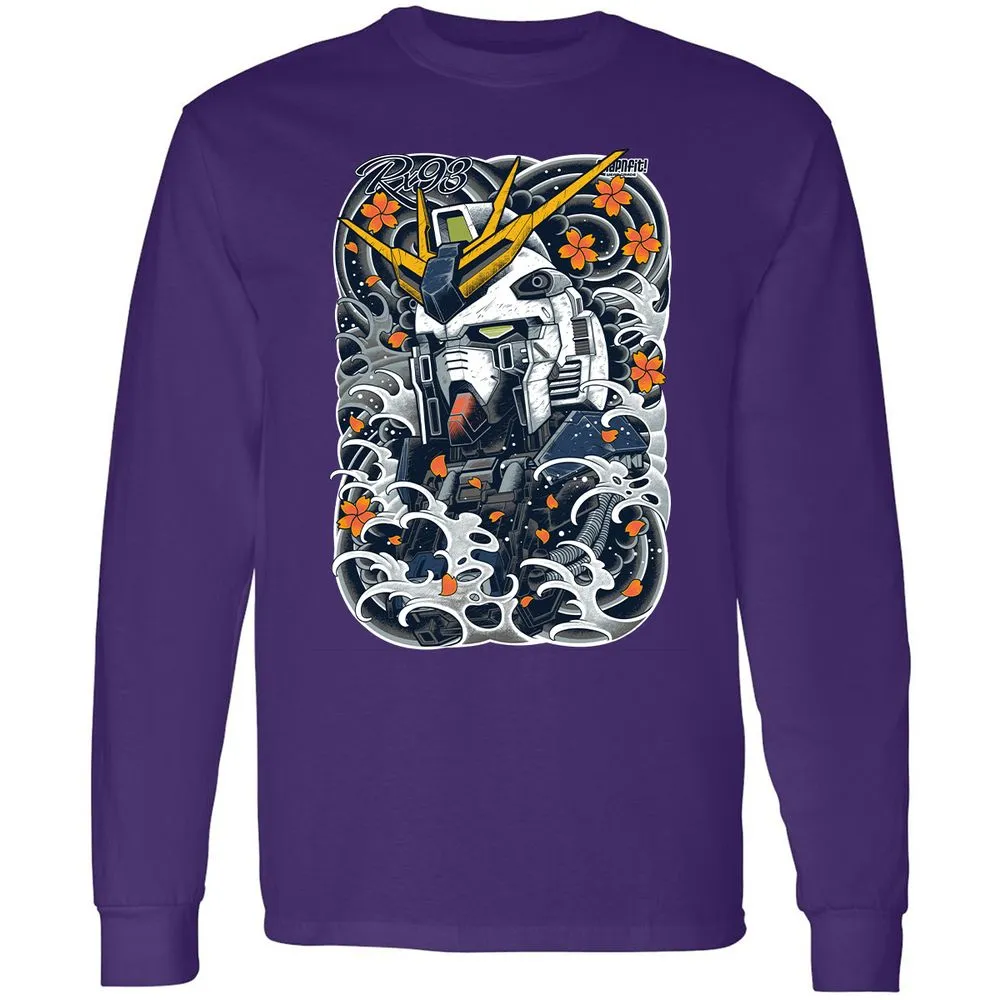 Long Sleeve T-Shirt - 8FKDFNBB - Purple - 13