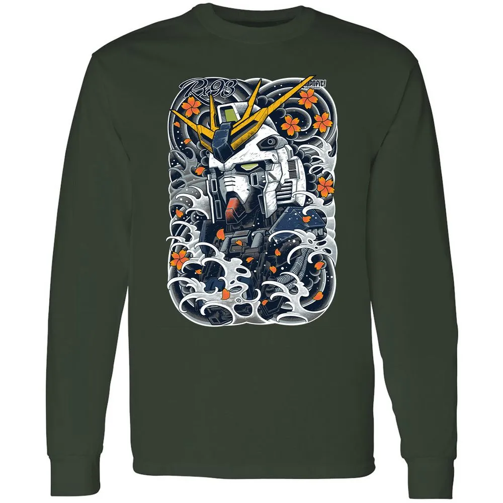 Long Sleeve T-Shirt - 8FKDFNBB - Forest Green - 4