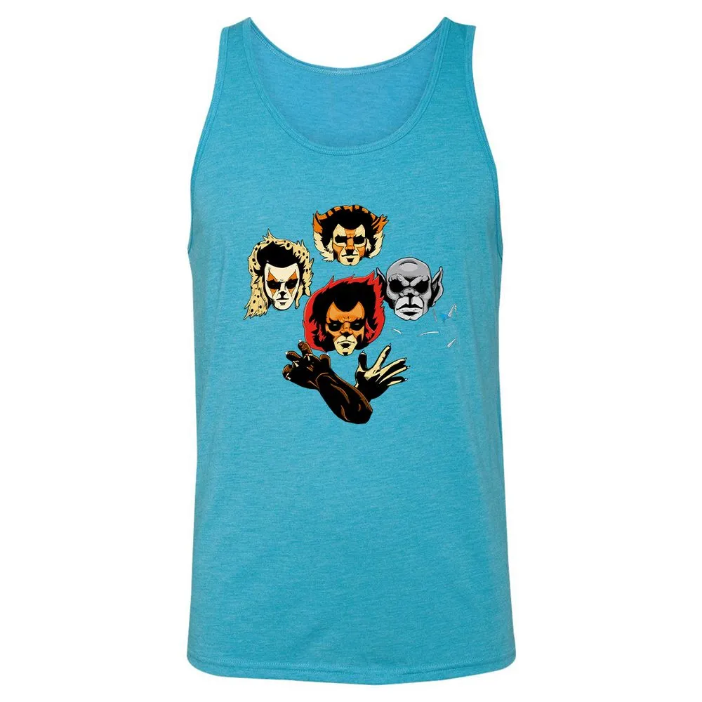 Unisex Jersey Tank - 7QGEE3JW - Aqua Triblend - 3