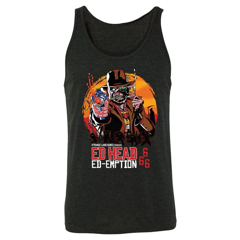 Unisex Jersey Tank - 3169A93U - Charcoal Black Triblend - 5