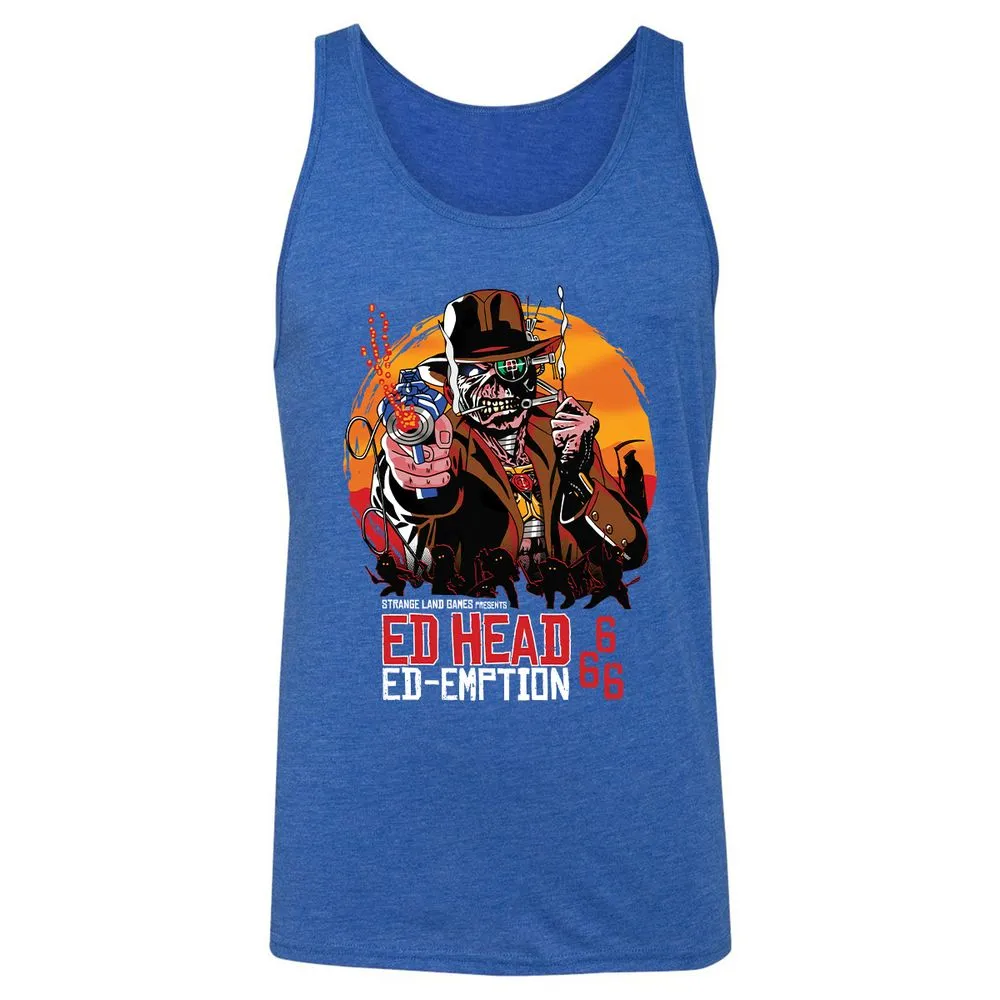 Unisex Jersey Tank - 3169A93U - True Royal Triblend - 12