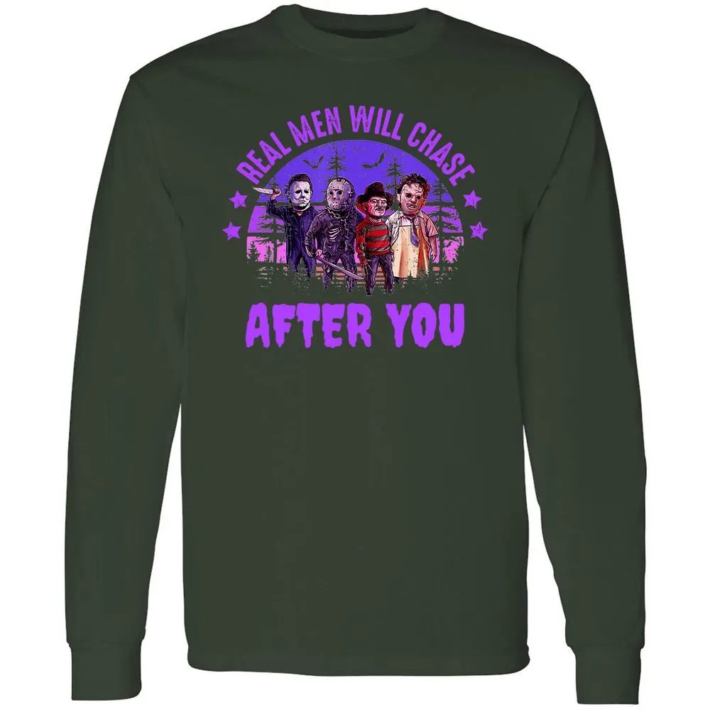 Long Sleeve T-Shirt - 42F8N1AZ - Forest Green - 4