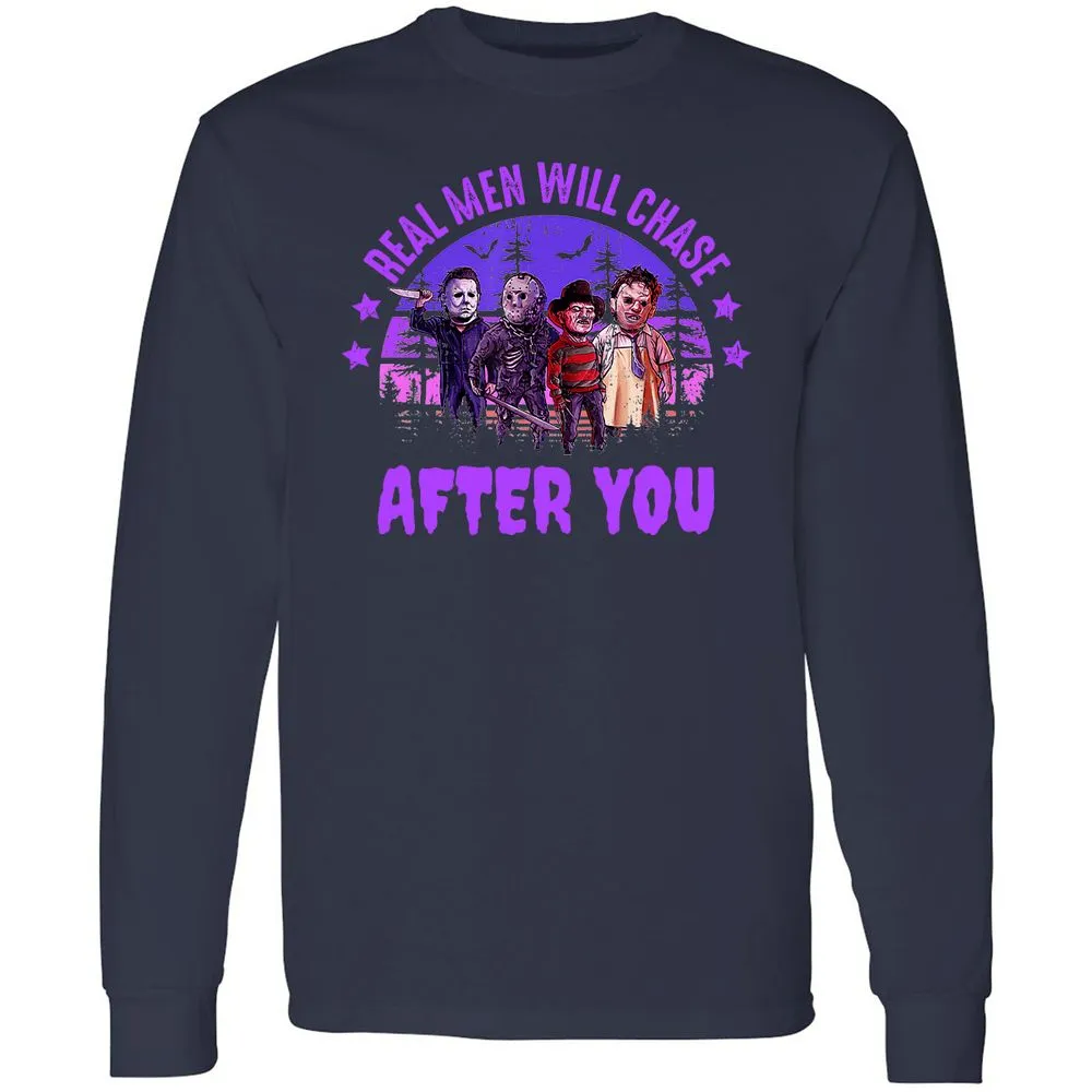 Long Sleeve T-Shirt - 42F8N1AZ - Navy - 2