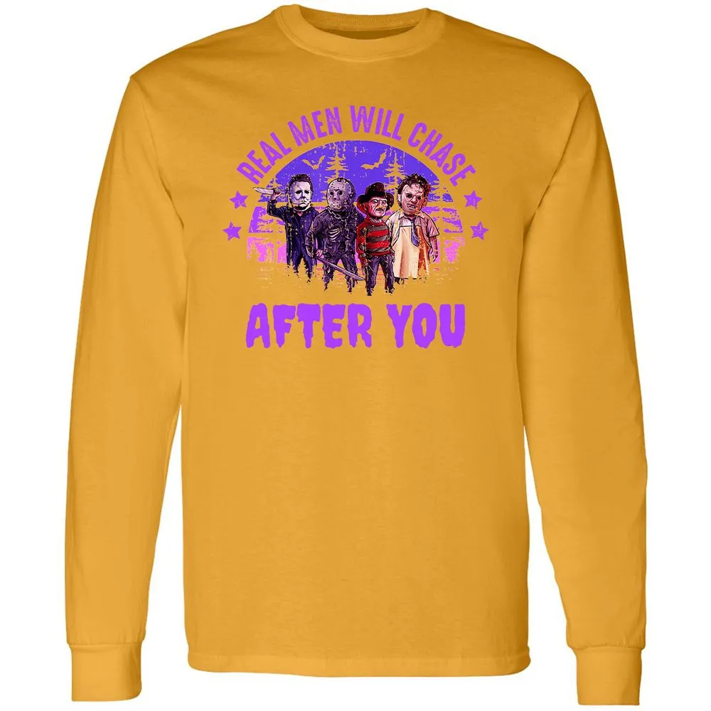 Long Sleeve T-Shirt - 42F8N1AZ - Gold - 9