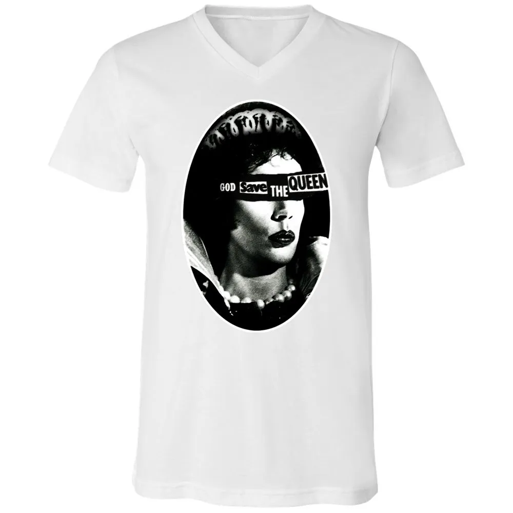 Unisex V-Neck T-Shirt - 3P9CEKJN - White - 5