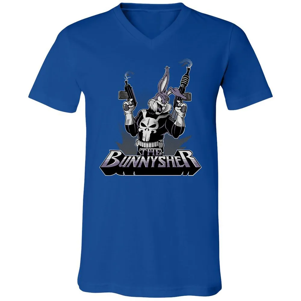 Unisex V-Neck T-Shirt - 941F5U3S - True Royal - 4